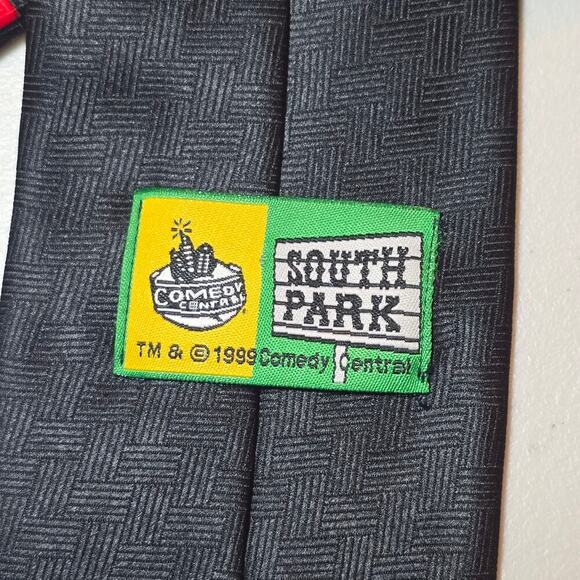 VTG South Park Faces Tie Gift Humor Funny Unisex Fathers Day Hippie Eric Cartman - Picture 5 of 5